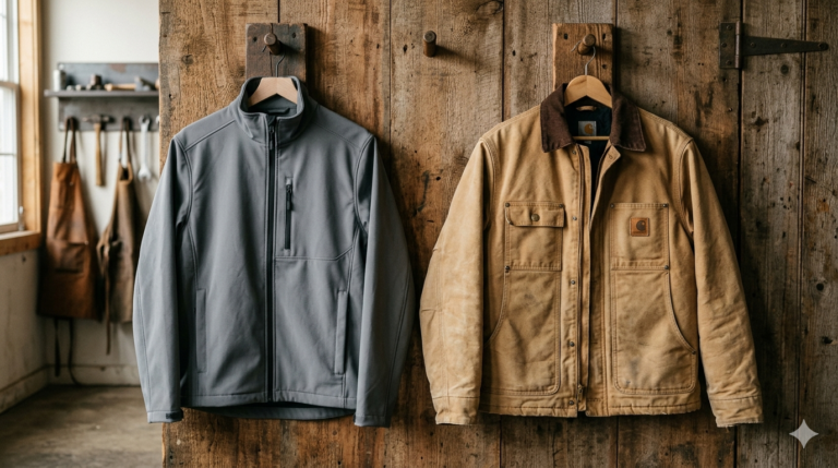 Softshell vs Canvas Work Jacket: A Practical Crew Comparison