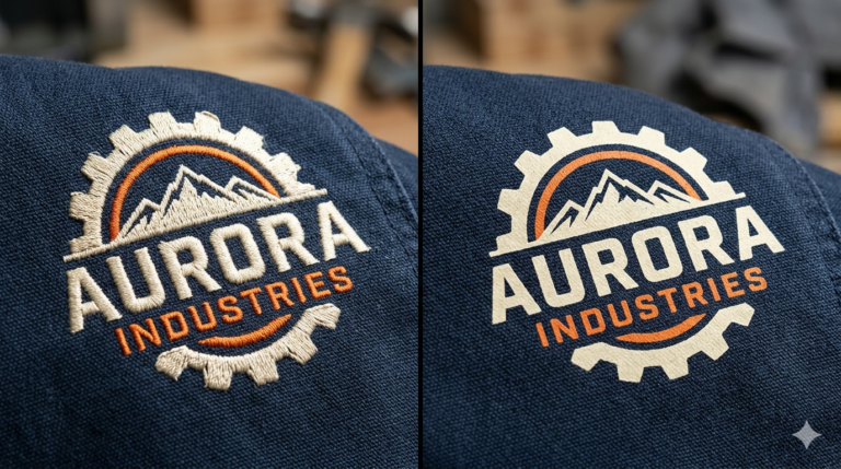 Work Jacket Embroidery vs Print: Durability and Cost Compared