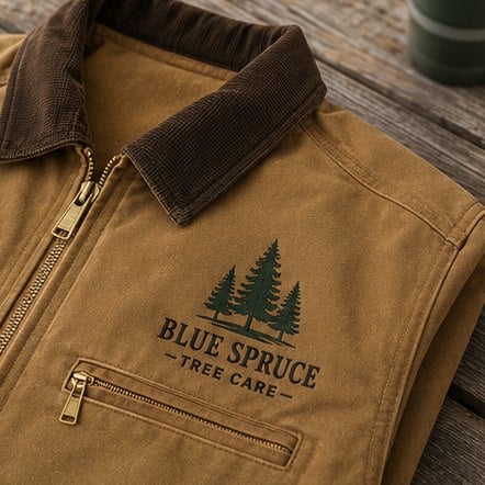 Custom duck canvas work jackets