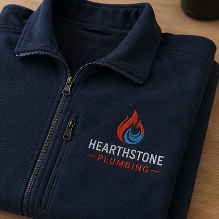 Custom fleece work jackets