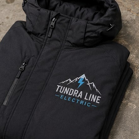 Custom insulated winter jackets