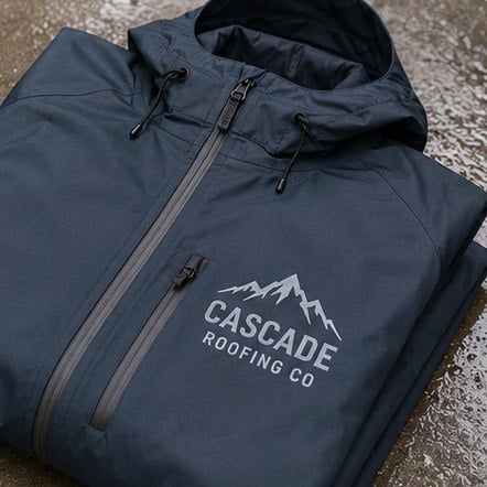Custom rain jackets