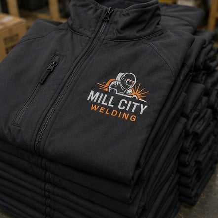 Custom work jackets in bulk